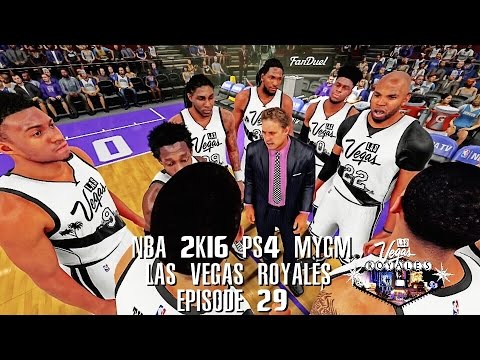NBA 2K16 PS4 Las Vegas MYGM - No More Trades, No More Rondo! (EP.29)
