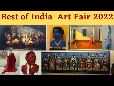 Best of India Art Fair 2022 || India art fair 2022 || Art exhibition