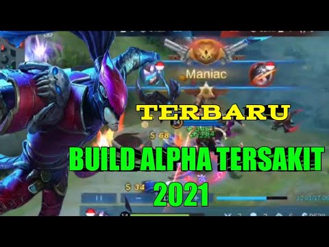 BUILD ALPHA TERSAKIT 2021 || GAMEPLAY ALPHA || BUILD ALPHA TOP GLOBAL - MOBILE LEGENDS BANG BANG