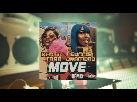 Connie Diiamond - Move (Remix) ft. KenTheMan (Visualizer)