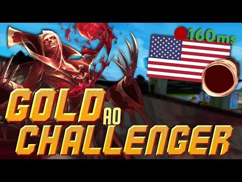 ESSE KAYN É UM DEUS!! - GOLD AO CHALLENGER NO NA #1