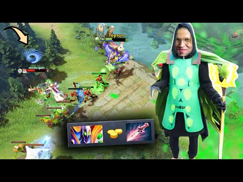 How Topson Rubick DESTROYS Sniper on mid