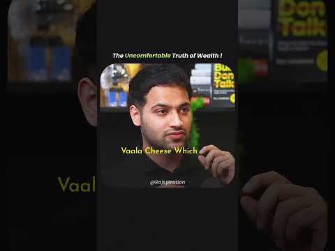 The Uncomfortable Truth of Wealth💯