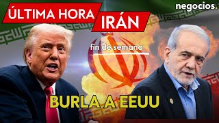 ÚLTIMA HORA IRÁN: Burla a EEUU por la Madre de Todas las Bombas, ultimátum en Or