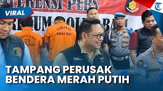 TAMPANG PELAKU PERUSAK BENDERA MERAH PUTIH! Terungkap Lakukan Vandalisme di Tiga Lokasi Lain