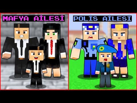 MAFYA KEMAL AİLESİ VS POLİS KEREM AİLESİ! 😱 - Minecraft