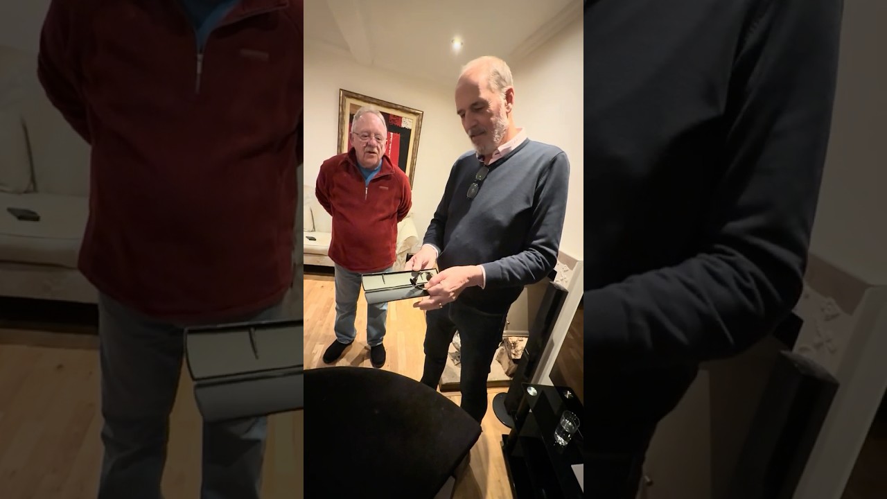 Close-up magician stealing a watch at a house party in Snitterfield, Stratford-upon-Avon