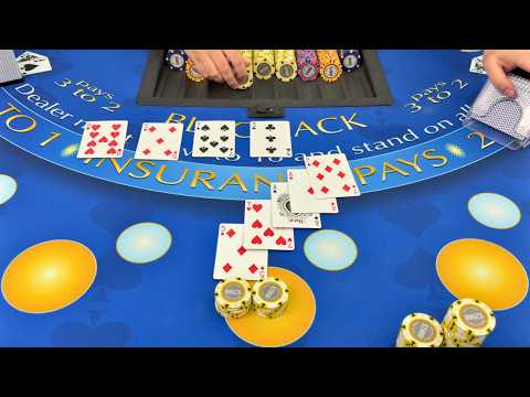 I WON A FIRST HAND 30:1 BLACKJACK BONUS BET, $400K DOUBLE DOWN, & BEAT IMPOSSIBLE ODDS ON A LUCKY 21