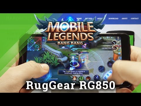 Mobile Legends Test on RugGear RG850 – Checkup Performance