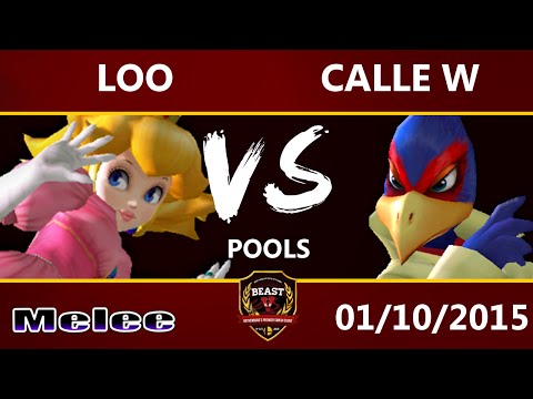 B.E.A.S.T 5 - Loo (Peach) Vs. Calle W (Falco) - Melee Pools
