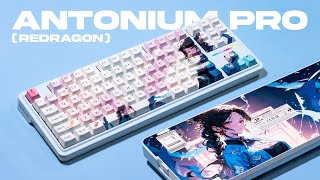 TKL Wireless Anime Keyboard - Redragon Antonium K728 Pro SE Review & Sound Test