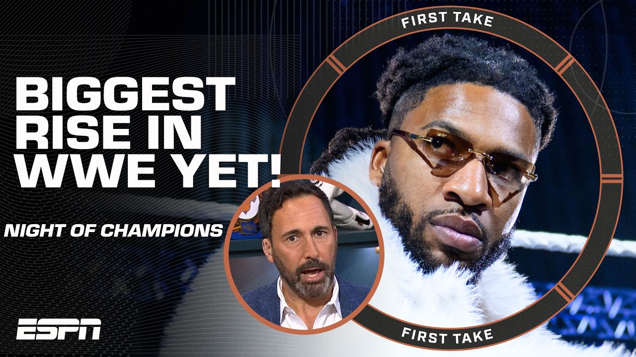 Joe Tessitore is AMAZED by Trick Williams' rise in the WWE | First Take
