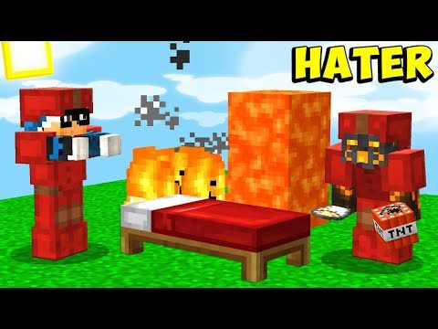 UN HATER VUOLE ROMPERCI IL LETTO NELLE BEDWARS!!