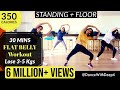 DWD 69 30mins DAILY FLAT BELLY Workout Beginner Bollywood Easy Exercise To Lose Weight 3 5kgs