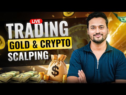 Live Crypto And Gold Scalping Trading  | 06 Mar 2026 #cryptoscalping #xauusdlive