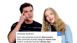 Amanda Seyfried & Finn Wittrock Answer the Web's Most Searched Questions | WIRED video