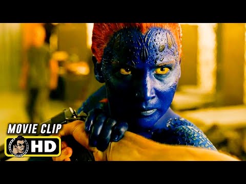 X-MEN: DAYS OF FUTURE PAST Clip - "Stryker vs Mystique" (2014)
