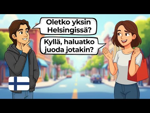 Simple Finnish Conversations for Beginners | 10 Real-Life Finnish Dialogues (A1-A2)