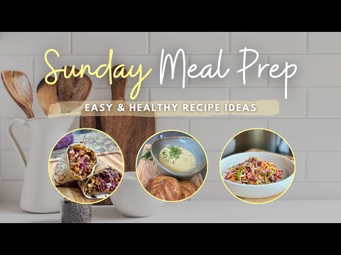 Sunday Meal Prep | Easy & Fast Vegan Recipes