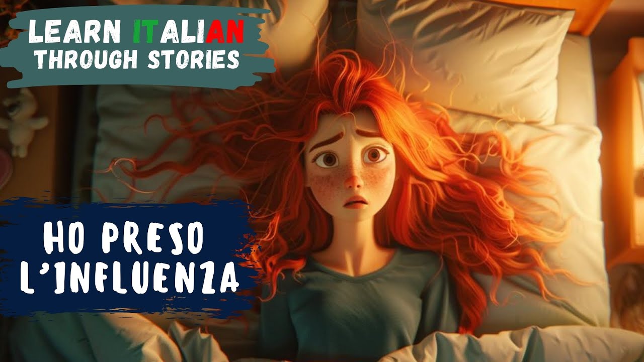 Let's Learn Flu Vocabularies with a Story | I Caught the Flu | (B1 Level)