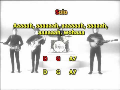 Twist and shout Beatles best karaoke instrumental lyrics chords cover