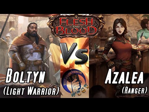 Flesh and Blood - Boltyn Light Warrior vs Azalea Ranger [Blitz]