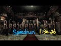 Resident Evil HD Remastered Jill SPEEDRUN (1:36:26) Resident Evil HD Remastered Jill SPEEDRUN (1:36:26)