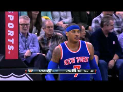 Carmelo Anthony vs Utah Jazz 09.12.2015 (12Pts)