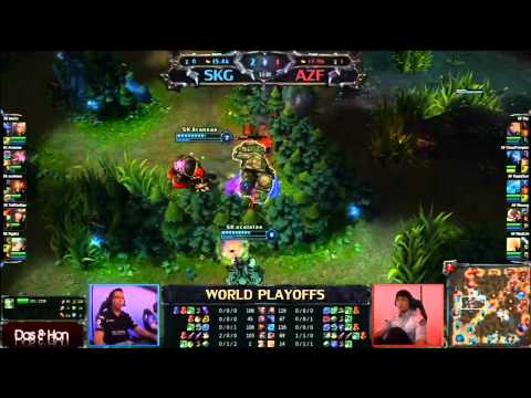 [023] Azubu Frost vs SK Gaming (World Championship)