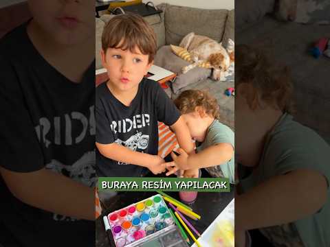 Resim yaptık #ozmisiliailesi