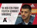 Nieuwe Ajax-doelman Rulli ziet Ajax gelijkspelen tegen FC Twente