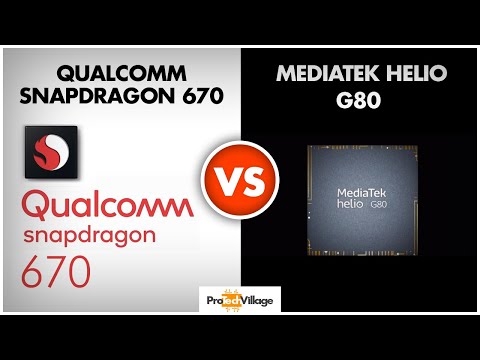 Snapdragon 670 vs Mediatek Helio G80 🔥 | Which one is better? 🤔🤔| Helio G80 vs Snapdragon 670 🔥 Video