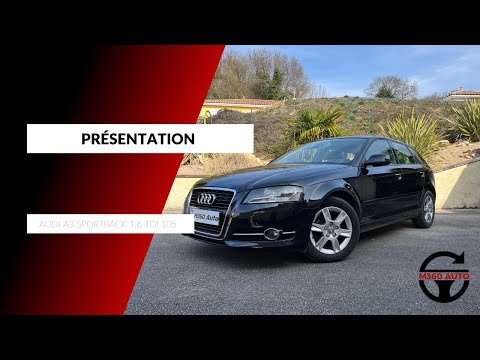 (Présentation) Audi A3 Sportback 1.6 TDI 105 ch / Attraction