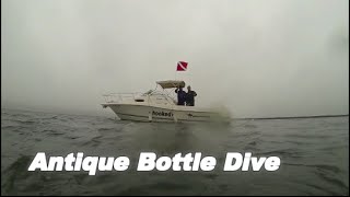 Antique Bottle Dive off Long Island New York Antique Bottle Dive off Long Island New York