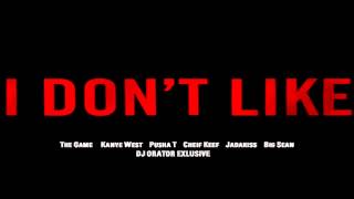 The Game - I Don&#39;t Like (Remix) ft. Kanye West, Pusha T, Chief Keef, Jadakiss &amp; Big Sean