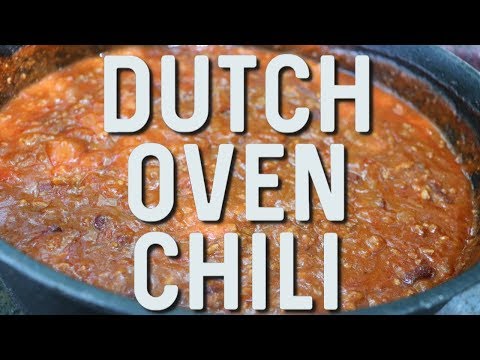 Dutch Oven Chili | Dutch Oven Cooking | MOLCS Easy Recipes