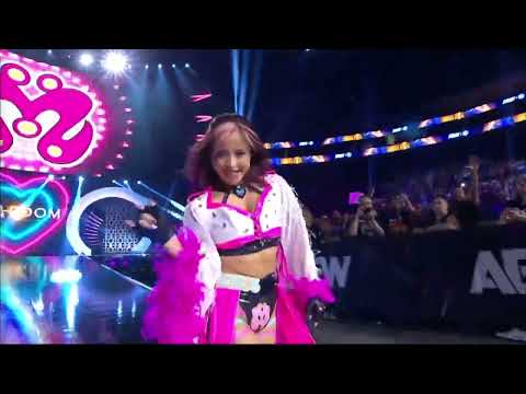MINA SHIRAKWA ENTRANCE - AEW: FORBIDDEN DOOR 6/30/2024