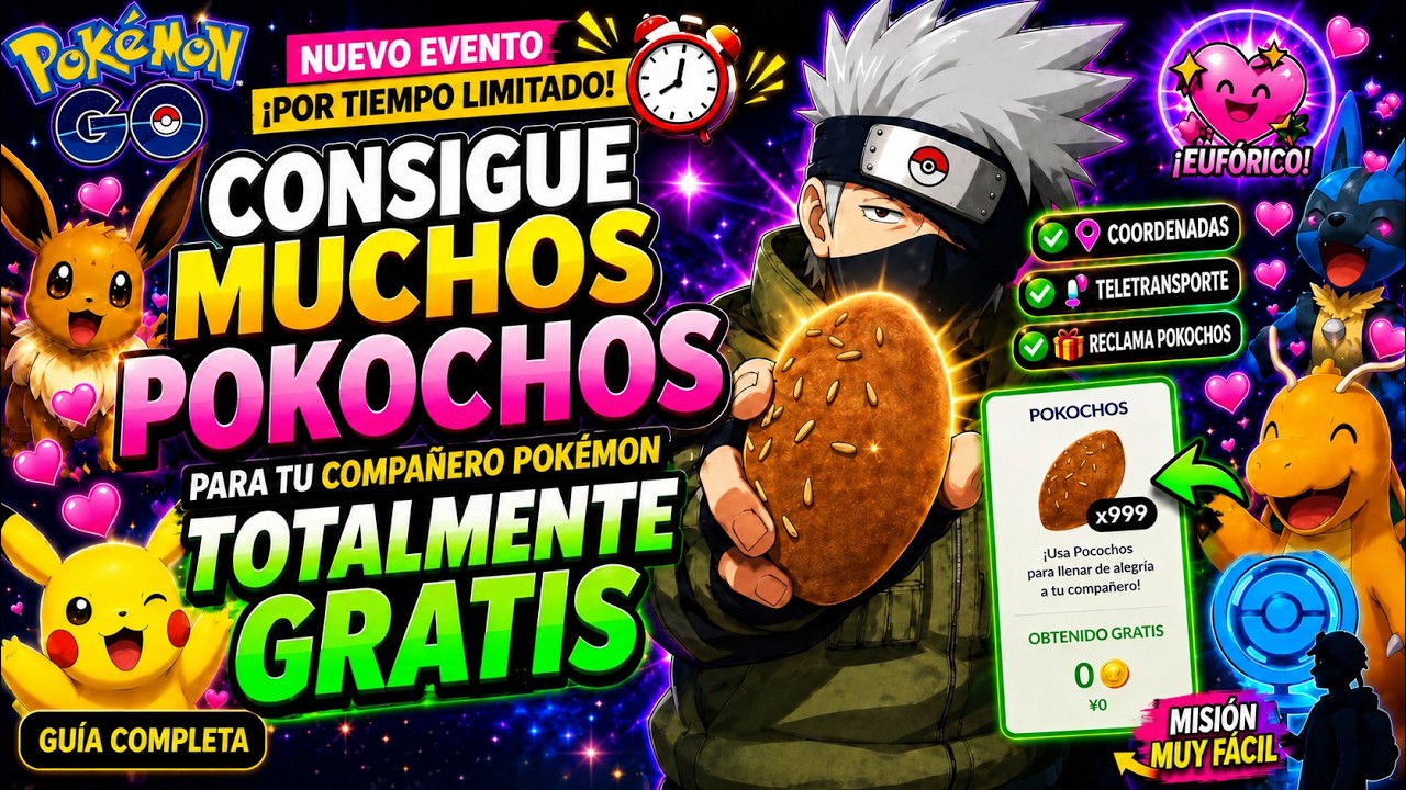 🚨APROVECHA🚨CONSIGUE MUCHOS POKOCHOS POR TIEMPO LIMITADO PLATINA MAS RAPIDO EN POKÉMON GO