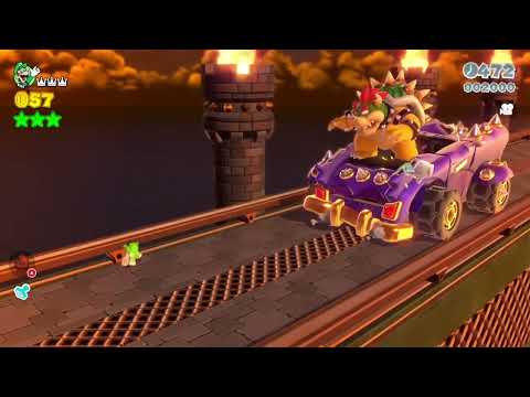 Super Mario 3D World [Switch] 1-Castle Speedrun - Time: 52