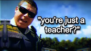 EPIC SHOWDOWN: Teacher Exposes and OWNS Dumb Cops...