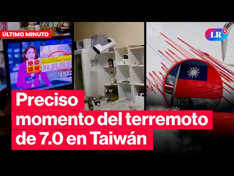 🚨ÚLTIMAHORA: TERREMOTO de 7.0 sacude TAIWÁN: estas son las IMPACTANTES IMÁGENES | #LR