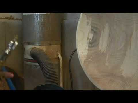 Woodturning: Removing Bowl Tool Marks