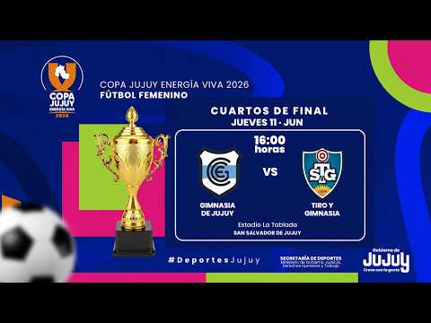 🏆 CUARTOS DE FINAL | Copa Jujuy Energía Viva 2026 ⚽ Fútbol Femenino