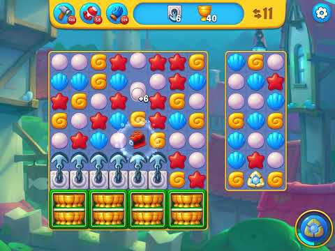 Fishdom level 7590 no boosters フィッシュダム ノーマル [Friend's]