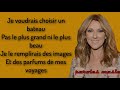 Celine Dion Parler à Mon Père Lyrics Paroles HD