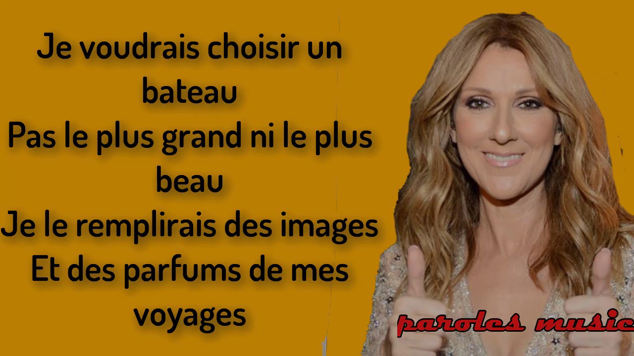 Celine Dion - Parler à mon père (lyrics-paroles,HD