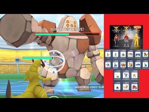 18 unique Regirock trio with KaitoNolan and LegacyZelaya