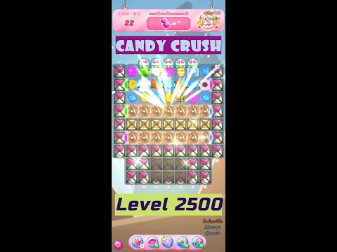 Candy Crush Saga │Level 2500 │Win Streak 100x15│Gaming Zone │ One of the Fastest Players │ Addiction