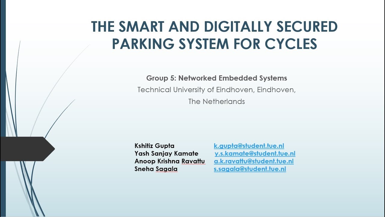 NES project : Smart and Digitally Secured Parking System for Cycles