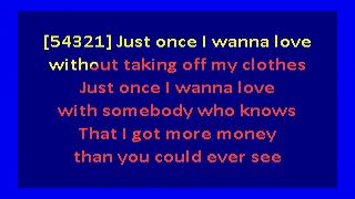 Time – Gigolos Get Lonely Too (karaoke)